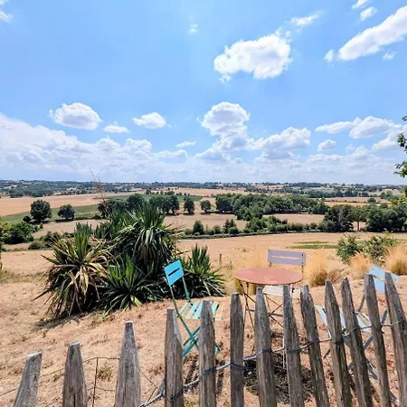 Feriehus Le Coteau De Therese - Vue Panoramique Sur La Vallee De L'Ouin - 20Min Puydufou Et 15Min Cholet *